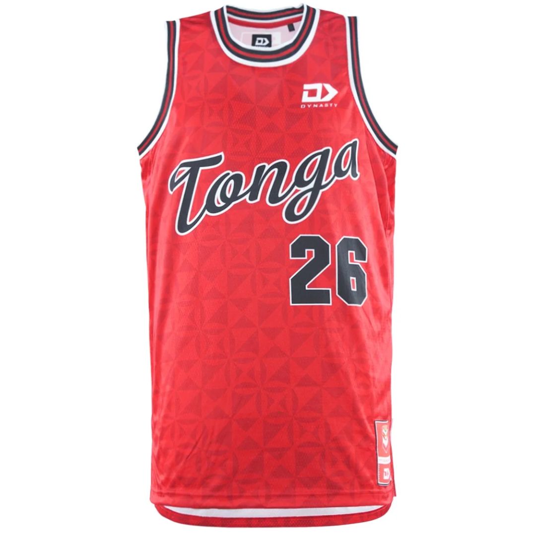 Mate Ma'a Tonga Basketball Singlet