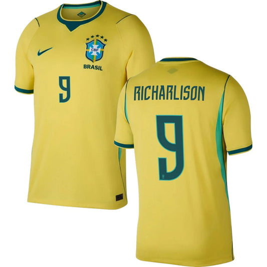 Brazil 2026 World Cup Richarlison #9 Home Jersey Shirt