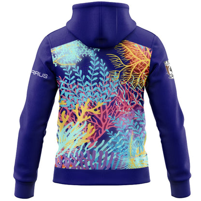 Fiji Bati 2026 World Cup Captains Run Hoodie with Zipper