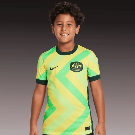 Australian Socceroos 2025/26 Kids Stadium Home Jersey