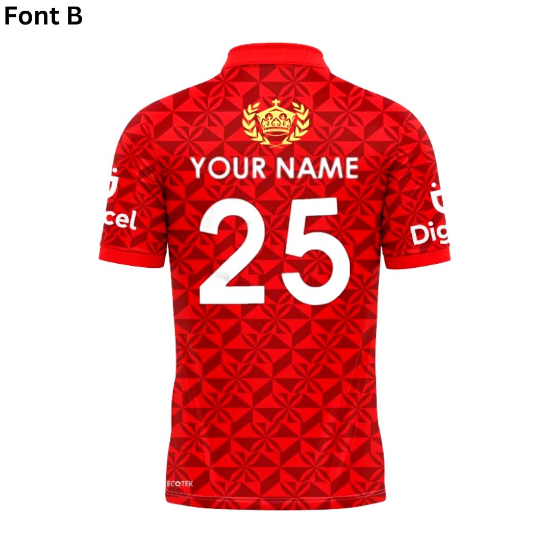 Mate Ma'a Tonga 2024 Polo Shirt