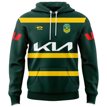 Australia Kangaroos 2026 Rugby League World Cup Captains Run Hoodie