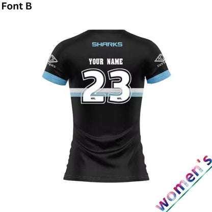 Cronulla Sutherland Sharks 2023 Women's Training Shirt