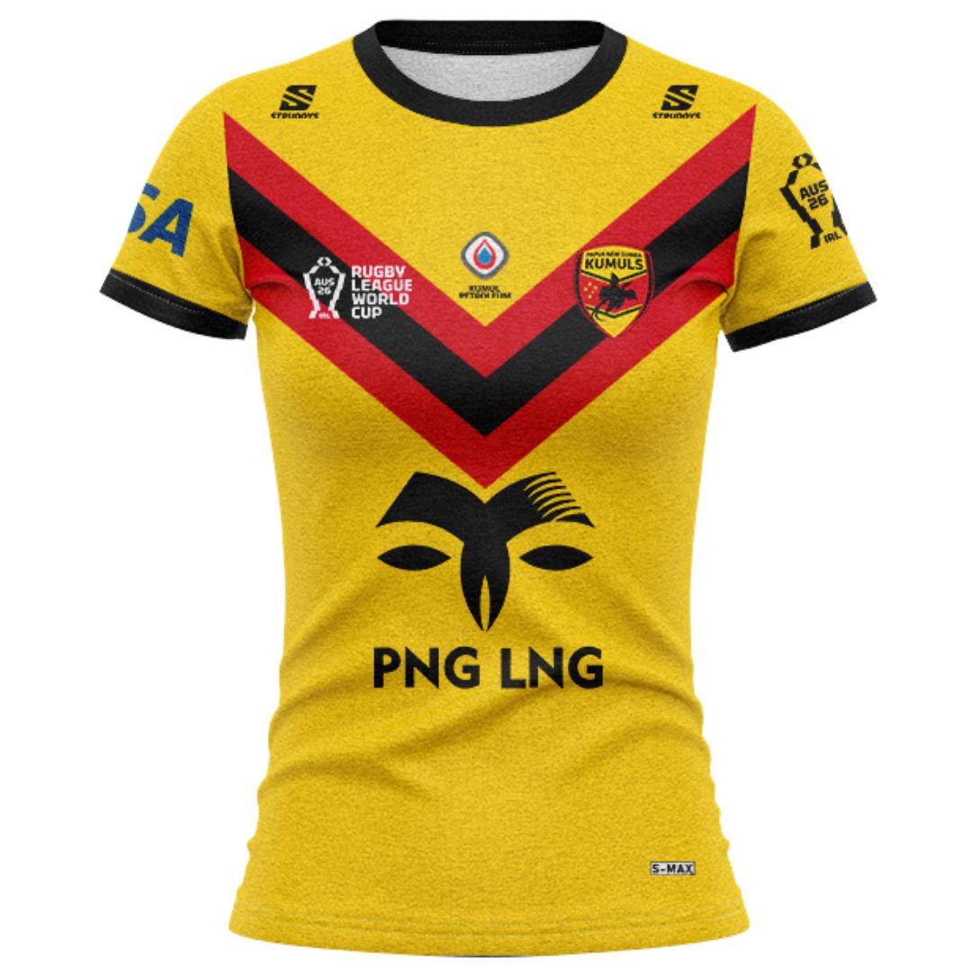 Papua New Guinea Kumuls 2026 World Cup Women's Shirt