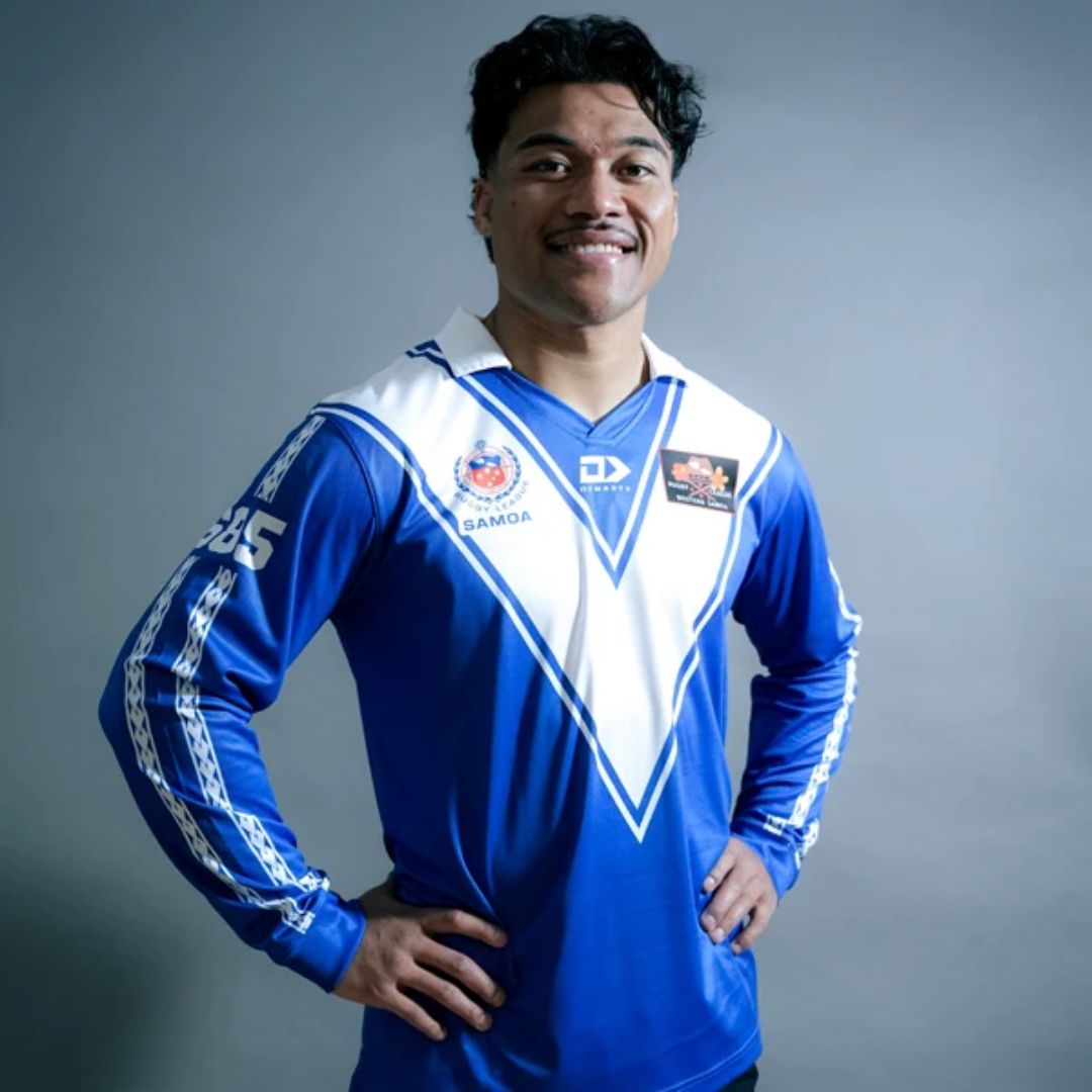 Toa Samoa Long Sleeve Warm Up Shirt