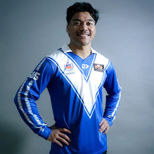 Toa Samoa Long Sleeve Warm Up Shirt