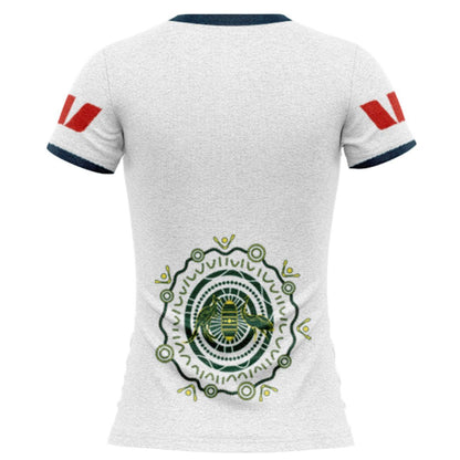 Australia Kangaroos 2026 Rugby League World Cup Indigenous Women's Shirt