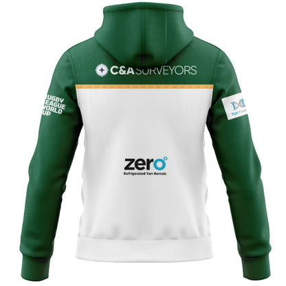 Lebanon Cedars 2026 Rugby League World Cup Away Hoodie with Zipper