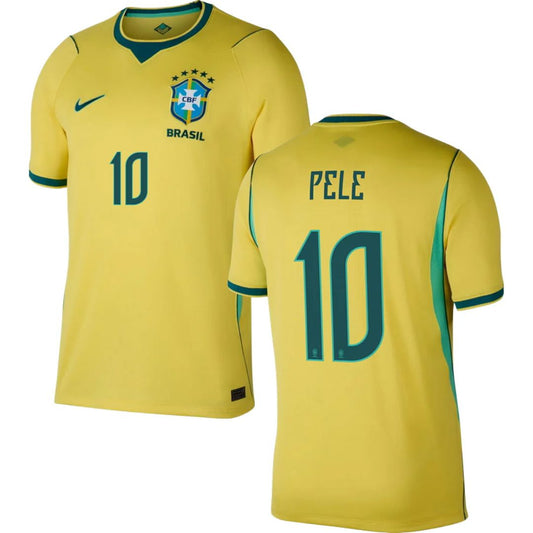 Brazil 2026 World Cup Pele #10 Home Jersey Shirt