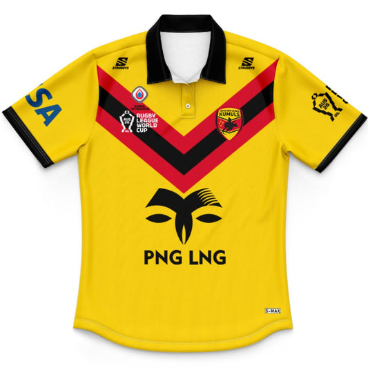 Papua New Guinea Kumuls 2026 World Cup Kids Polo Shirt