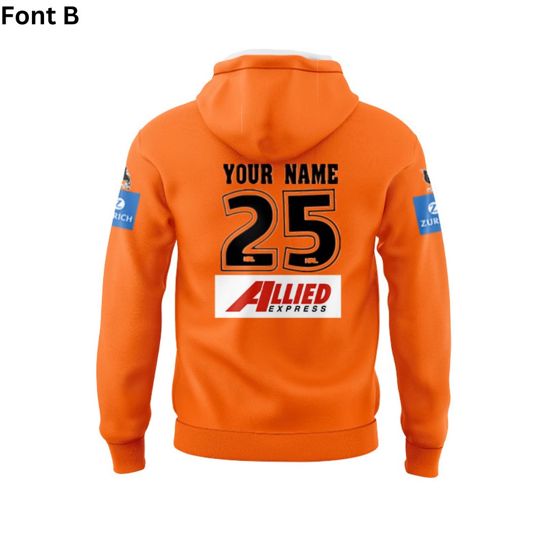 Wests Tigers 2025 Away Hoodie