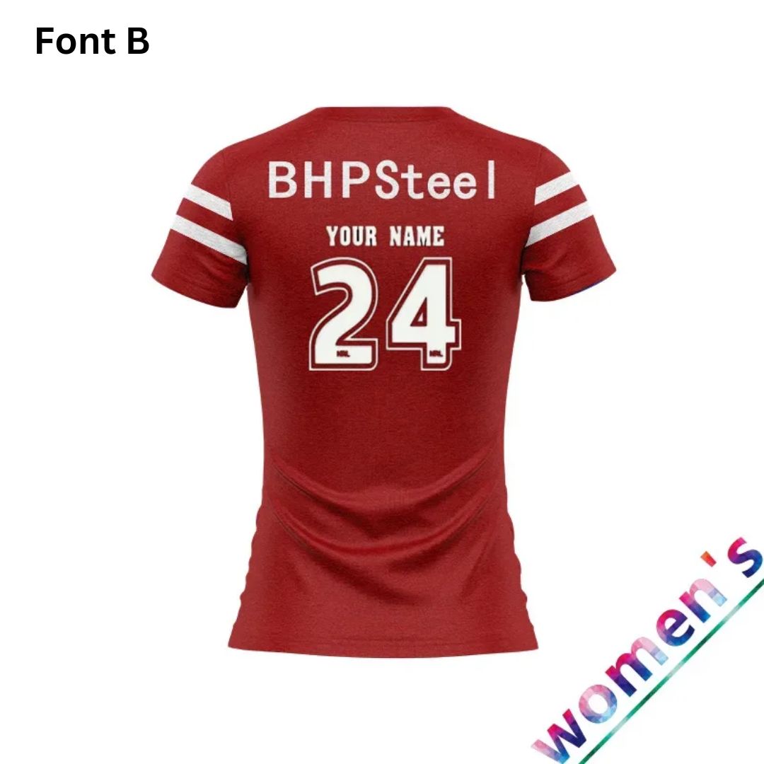 Illawarra Steelers 1987 Women's Retro Home Shirt