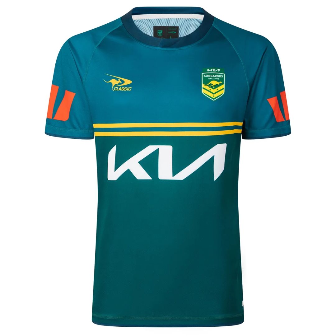 Australia Kangaroos 2026 Rugby League World Cup Pro Training Shirt