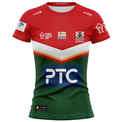 Lebanon Cedars 2026 World Cup Women's Home Shirt