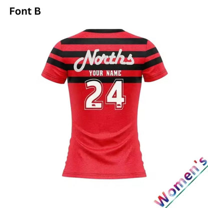 North Sydney Bears 1991 Women's Retro Shirt