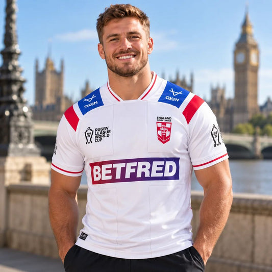 England 2026 Rugby League World Cup Home Jersey