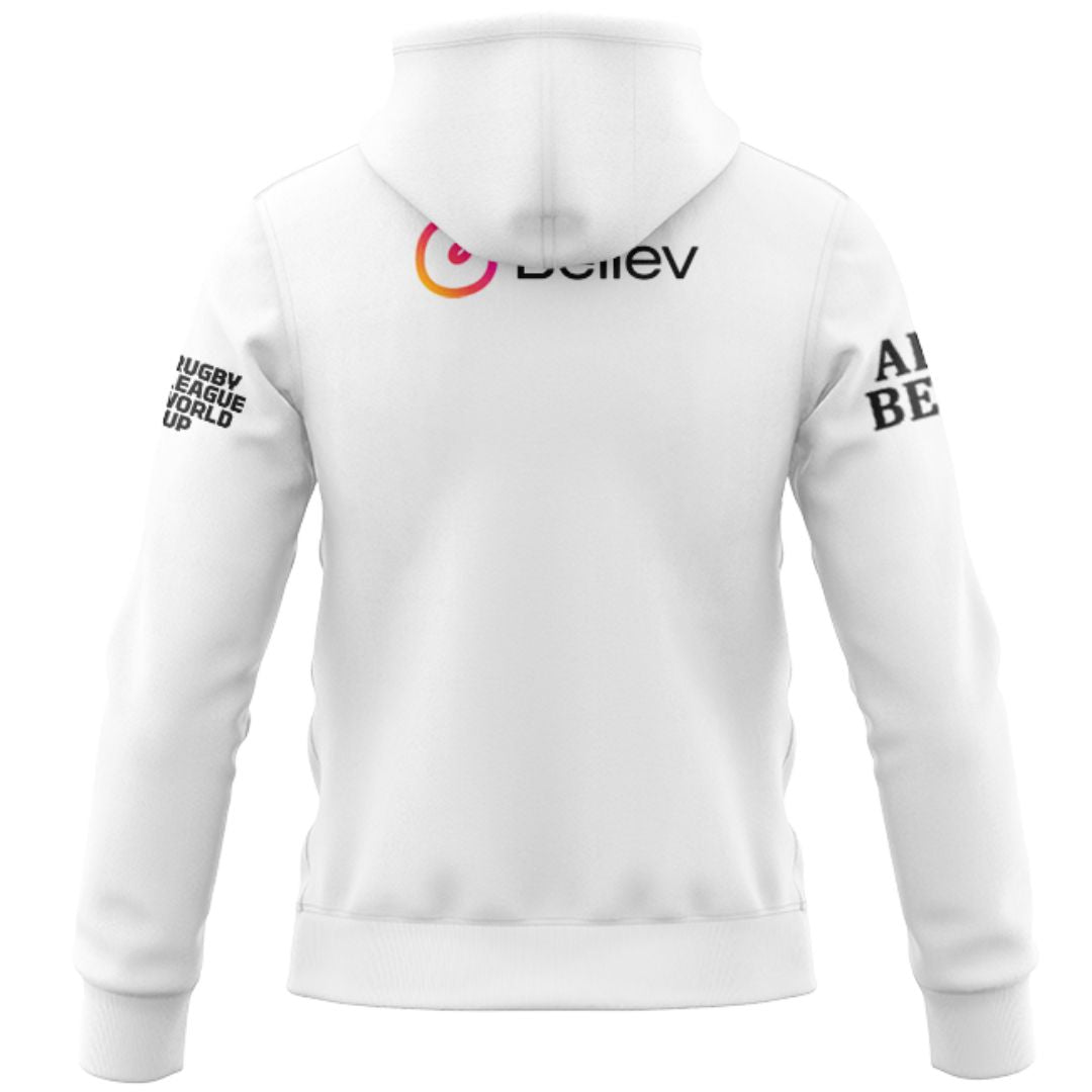 England 2026 Rugby League World Cup Home Hoodie with Zipper