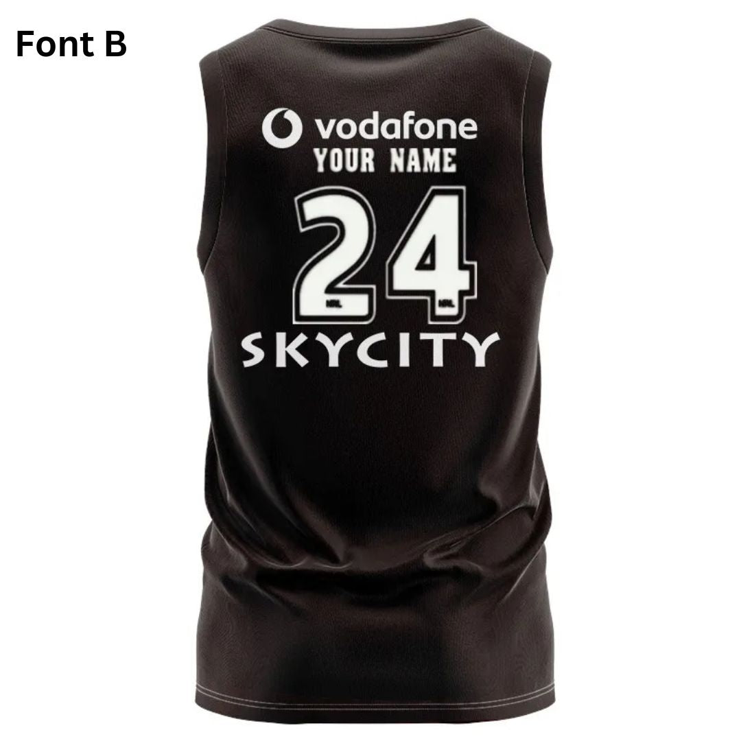 New Zealand Warriors 2011 Eden Park Training Singlet