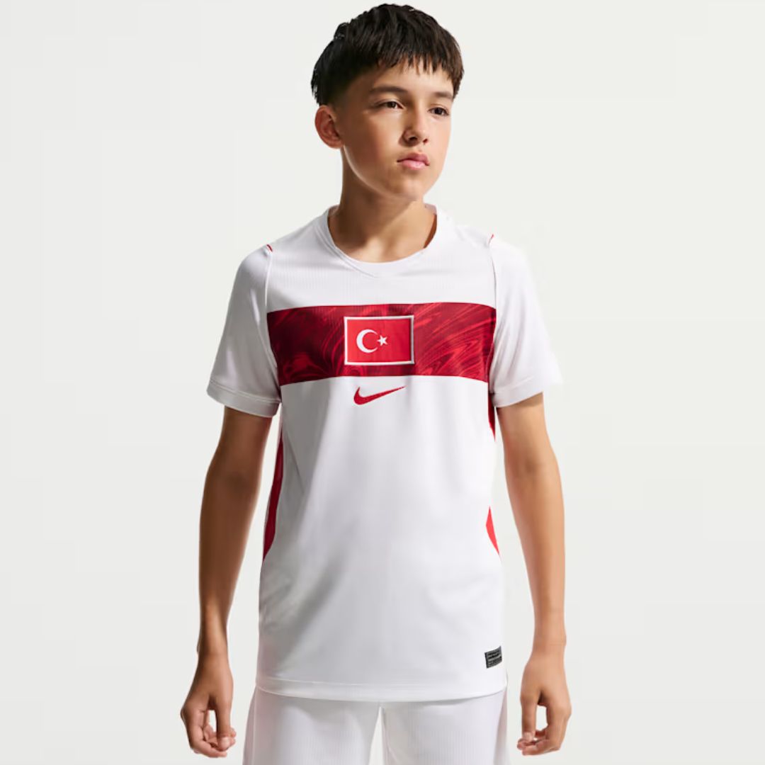 Türkiye (Turkey) 2026 World Cup Kids Away Jersey Shirt