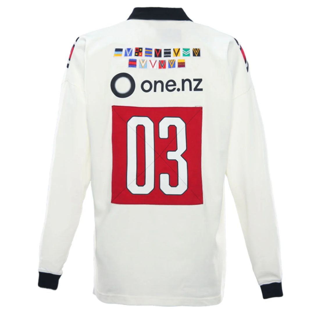 New Zealand Warriors 2026 Long Sleeve 03 Fauxback Jersey