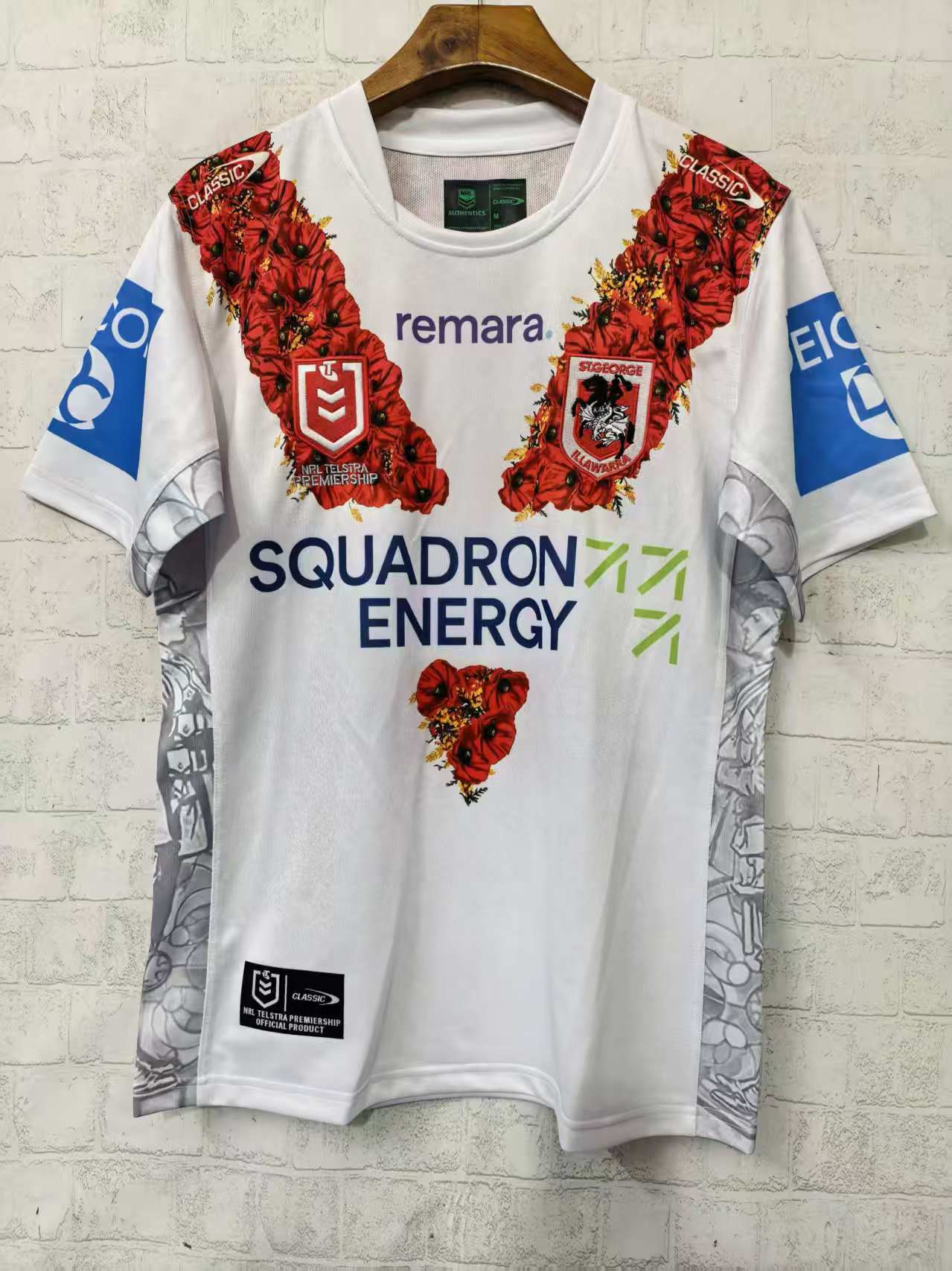 St George Illawarra Dragons 2026 ANZAC Round Jersey
