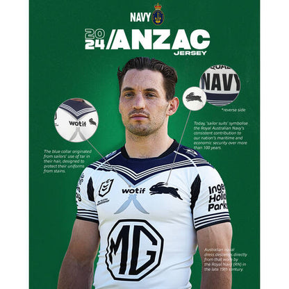 South Sydney Rabbitohs 2024 ANZAC Jersey