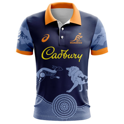 Australia Wallabies 2024 Lions Tour Polo Shirt