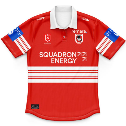St George Illawarra Dragons 2026 Kids Away Polo Shirt