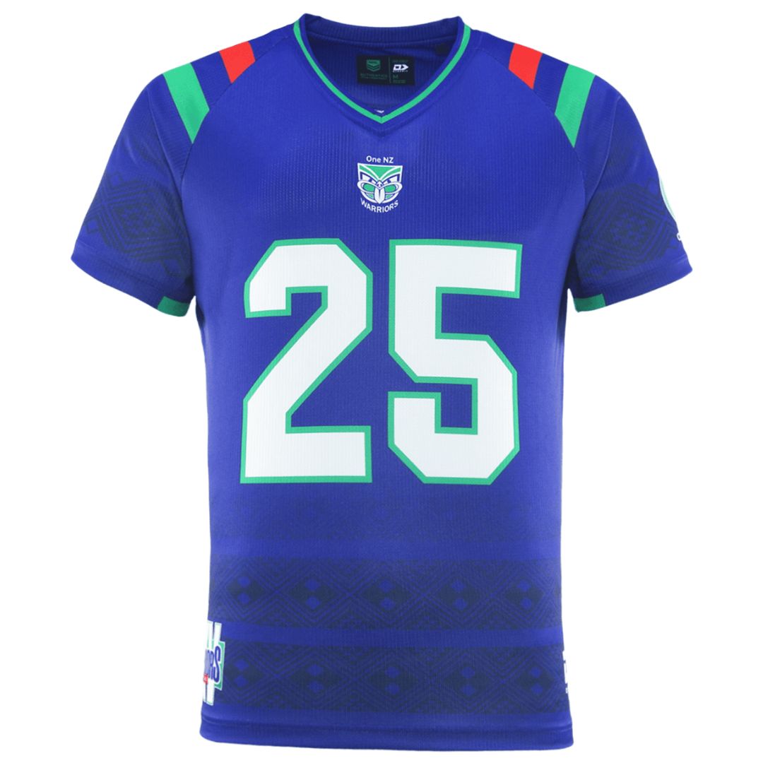 New Zealand Warriors 2025 Las Vegas Warm Up Shirt