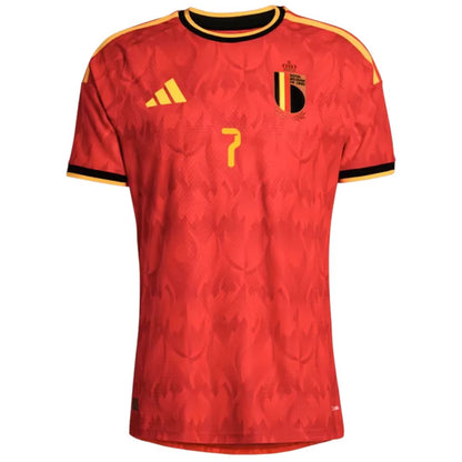 Belgium 2026 World Cup De Bruyne # 7 Player's Edition Home Jersey Shirt