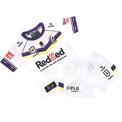 Melbourne Storm 2026 Kids Away Jersey & Shorts Kit