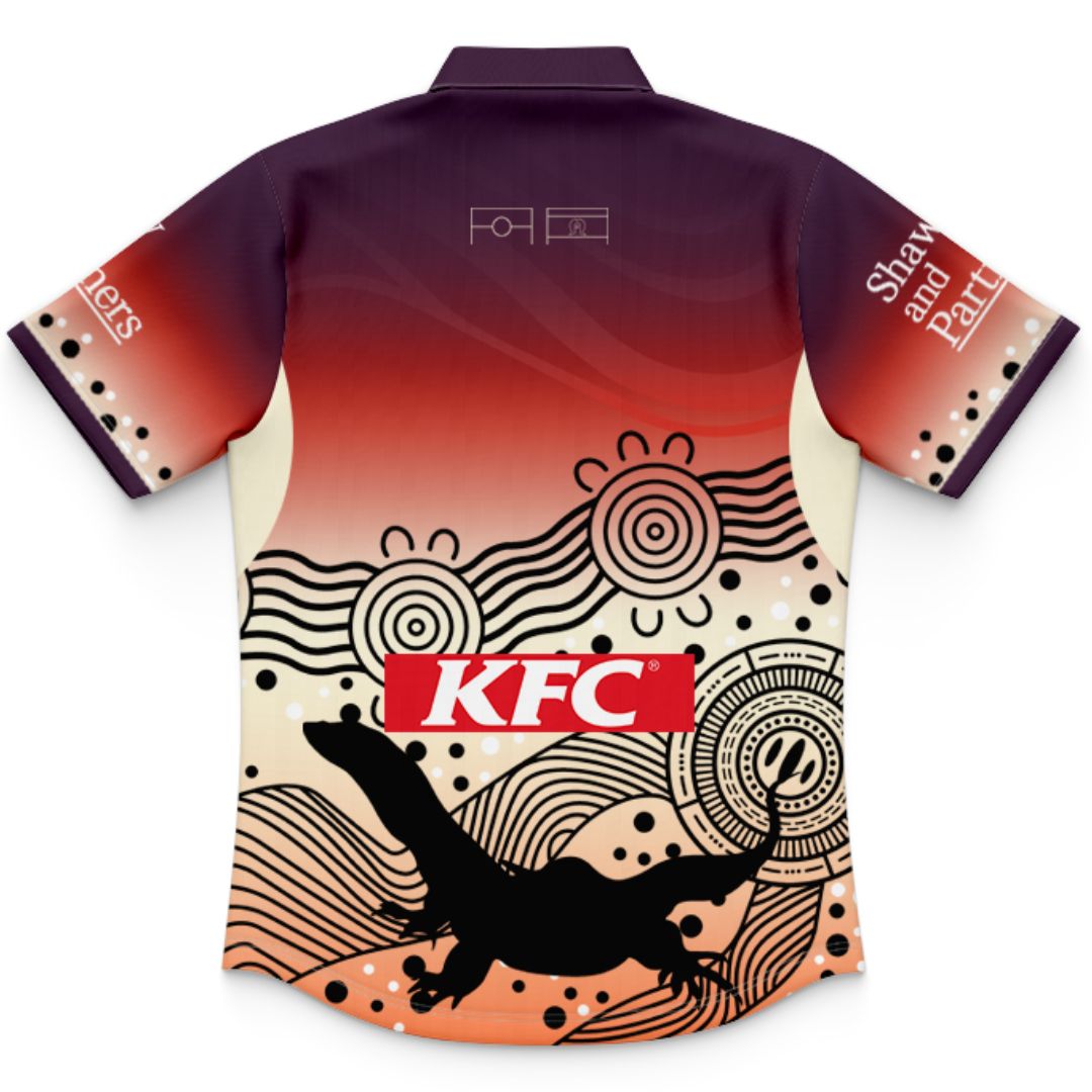 Manly Warringah Sea Eagles 2026 Kids Indigenous Polo Shirt