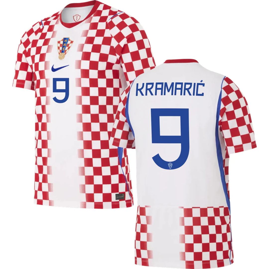 Croatia 2026 World Cup Kramarić #9 Home Jersey Shirt