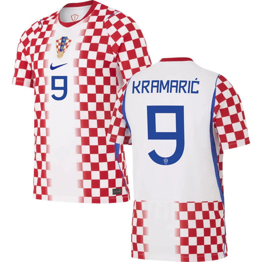 Croatia 2026 World Cup Kramarić #9 Home Jersey Shirt
