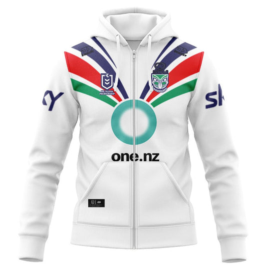 New Zealand Warriors 2026 Away Hoodie with Zipper
