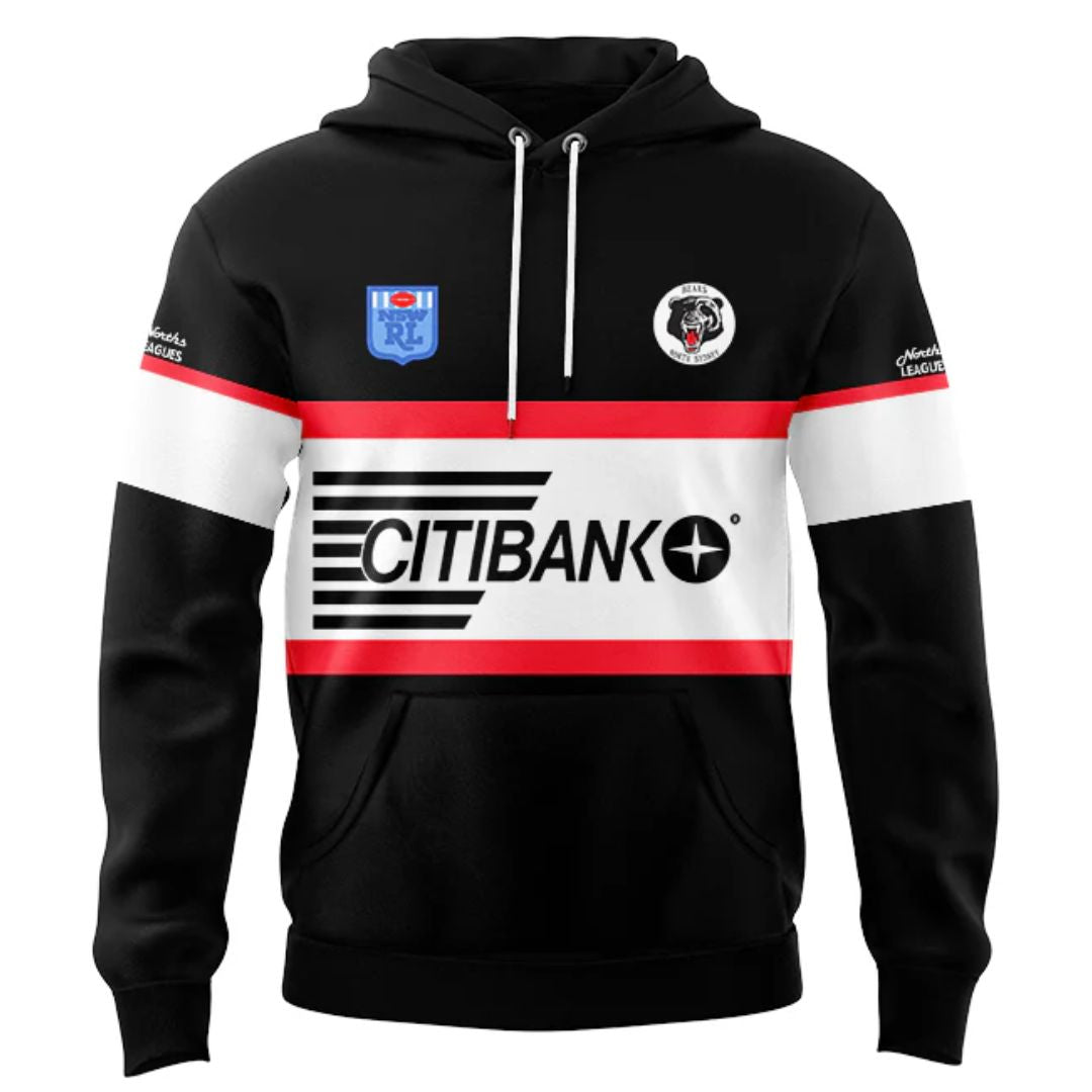 North Sydney Bears 1992 Retro Hoodie