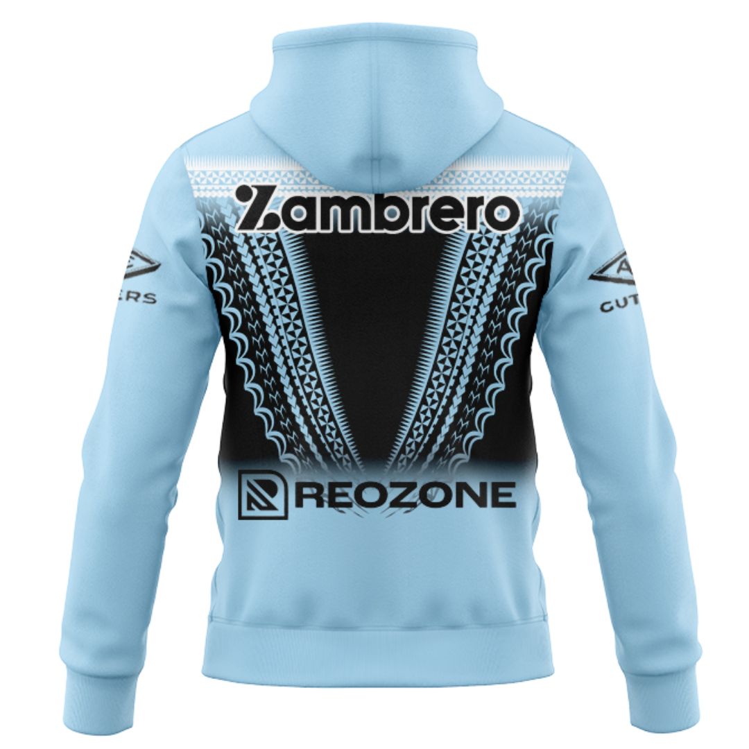 Cronulla Sutherland Sharks 2025 Pasifika Hoodie with Zipper