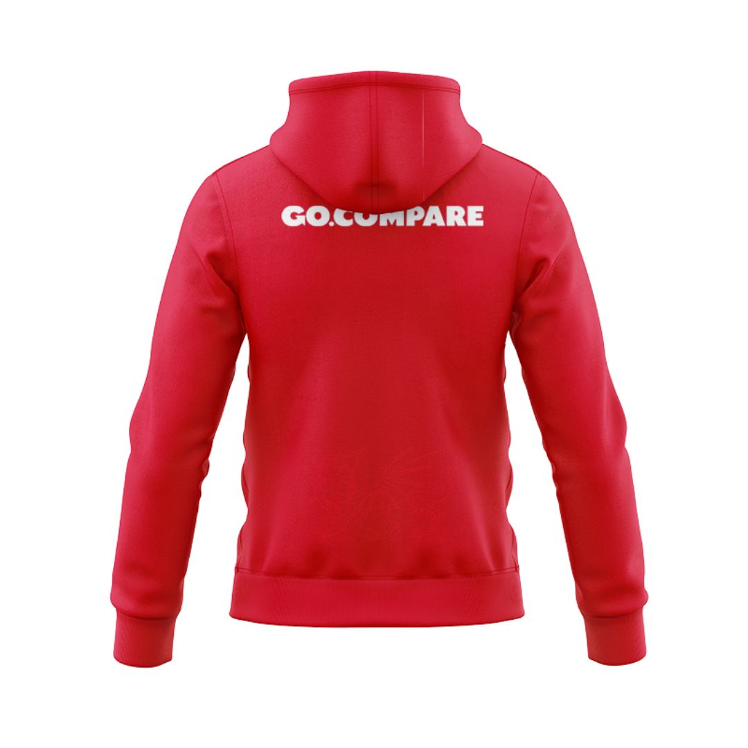 Wales Dragons Rugby 2024/25 Home Match Hoodie