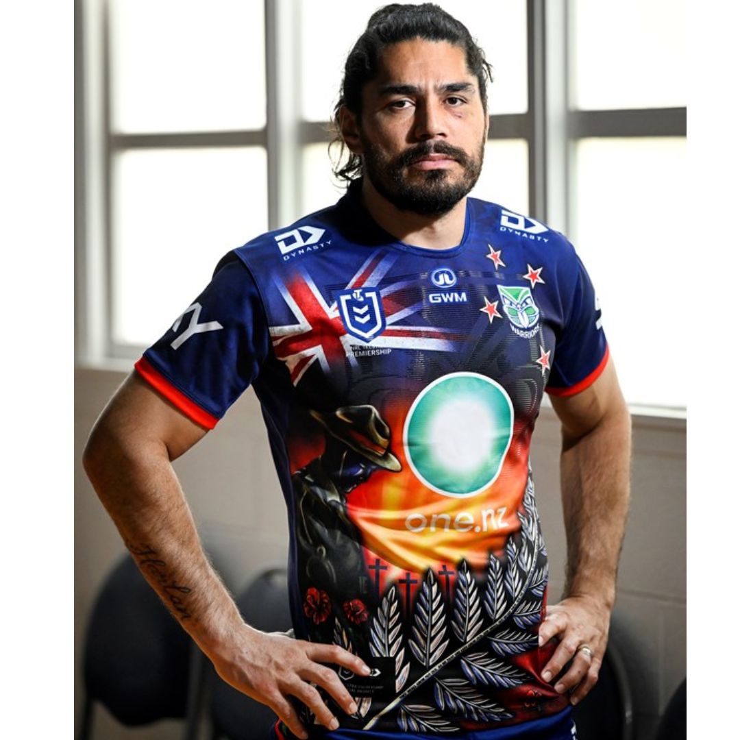 New Zealand Warriors 2024 ANZAC Jersey