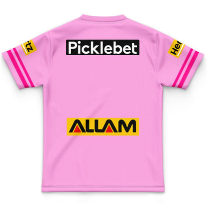 Penrith Panthers Kids 2026 Pink Training Jersey