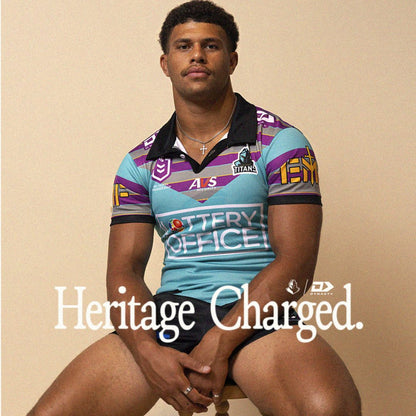 Gold Coast Titans 2026 Chargers Heritage Jersey