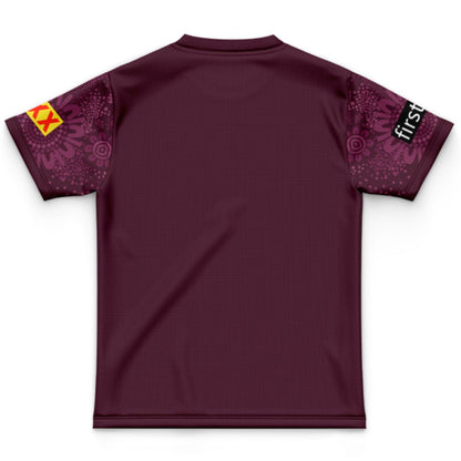 Brisbane Broncos 2026 Kids Players Indigenous Jersey