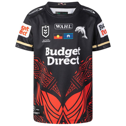 Redcliffe Dolphins 2026 Kids Indigenous Jersey