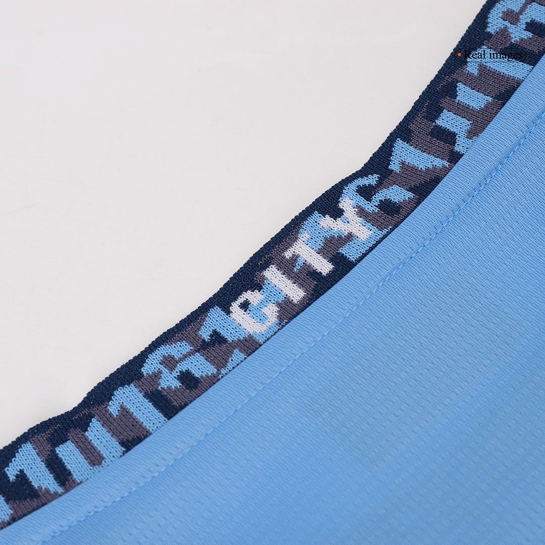 Manchester City 2024/25 Long Sleeve Home Jersey Shirt