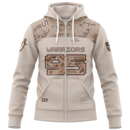 New Zealand Warriors Steven Adams Hoodie with Zipper