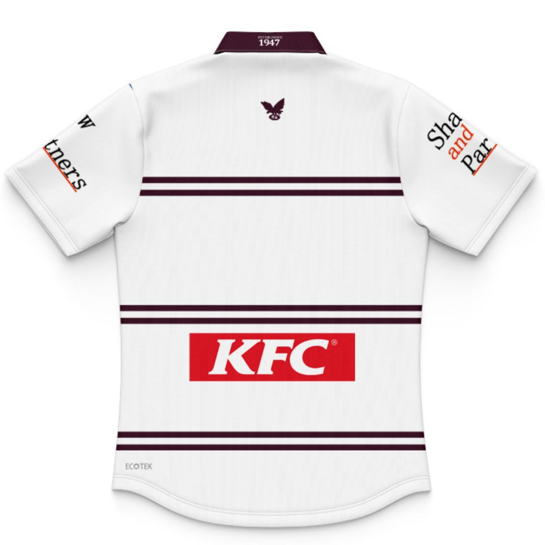 Manly Warringah Sea Eagles 2026 Kids Away Polo Shirt