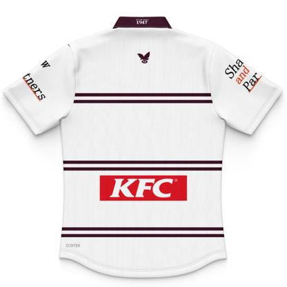 Manly Warringah Sea Eagles 2026 Kids Away Polo Shirt