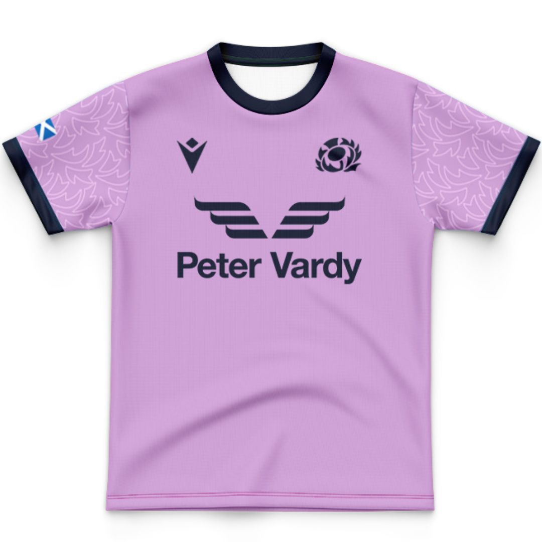 Scotland Rugby 2026 Kids Alternate Polo Shirt