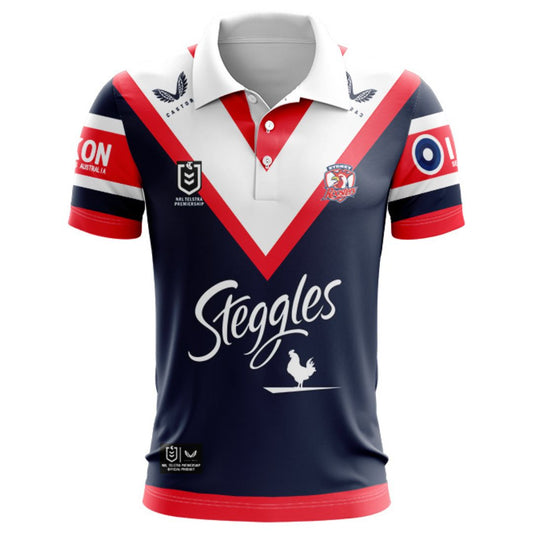 Sydney Roosters 2024 Home Polo Shirt