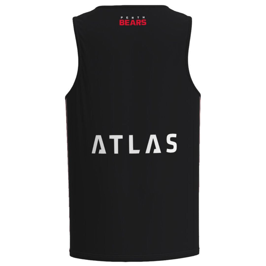 Perth Bears 2027 Black Training Singlet